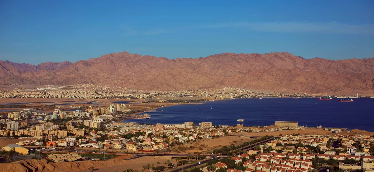 Historical view of Eilat, Israel