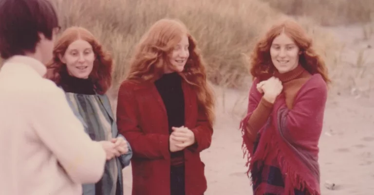 Vintage photo of the Wagner sisters